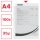 Genotherm lefűzhető, A4, 38-40 micron narancsos Esselte 16690 Classic 100 db/csomag