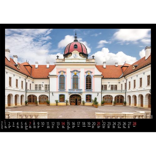 Falinaptár képes 460x320mm, Magyarország Realsystem 2027.