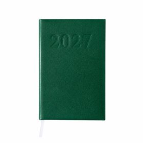   Határidőnapló agenda Standard A/5, napi, fehér lapokkal (zöld) 2027. Bluering®