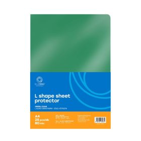   Genotherm 'L' A4, 80 micron zöld 25 db/csomag, Bluering®,