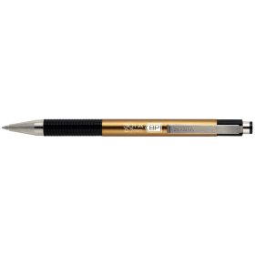   Golyóstoll 0,7mm, metál pezsgő test, Zebra F-301A, írásszín kék