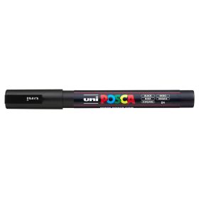 Dekormarker 0,9-1,3mm, Uni Posca PC-3M fekete
