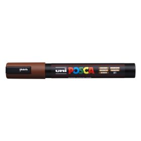 Dekormarker 1,8-2,5mm, Uni Posca PC-5M barna