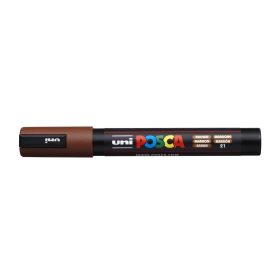 Dekormarker 1,8-2,5mm, Uni Posca PC-5M barna