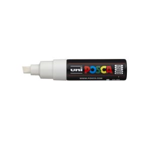 Dekormarker 8mm, Uni Posca PC-8K fehér