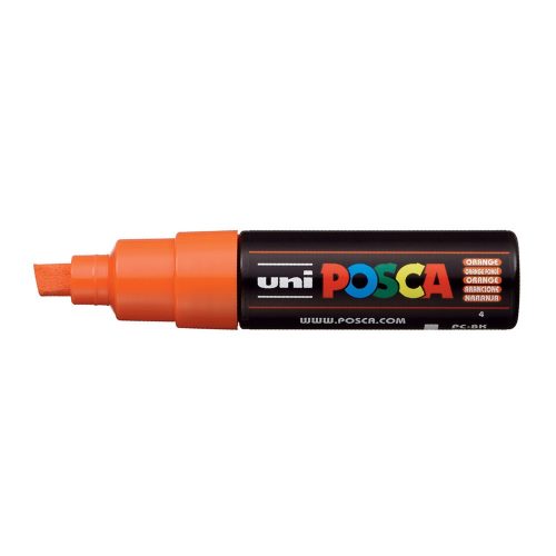 Dekormarker 8mm, Uni Posca PC-8K narancs