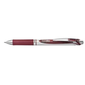   Rollertoll zselés 0.7mm, Pentel EnerGel BL77-BGX, írásszín bordó