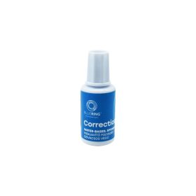   Hibajavító folyadék 20ml, vízbázisú ecsetes végű Bluering®
