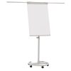 Flipchart tábla mobil 68x105cm, mágneses, 2 db segédkarral, 5 görgős Premium line  F2400/N Franken