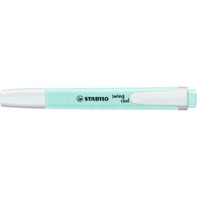   Szövegkiemelő 1-4mm, vágott hegy Stabilo Swing cool pastel 275/113 türkiz
