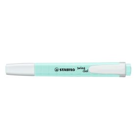   Szövegkiemelő 1-4mm, vágott hegy Stabilo Swing cool pastel 275/113 türkiz