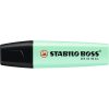 Szövegkiemelő 2-5mm, vágott hegyű, STABILO Boss original 70/116 pastel menta