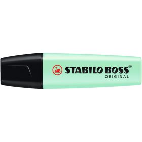   Szövegkiemelő 2-5mm, vágott hegyű, STABILO Boss original 70/116 pastel menta