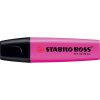 Szövegkiemelő 2-5mm, vágott hegyű, STABILO Boss original 70/56 pink