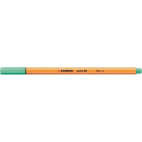Rostirón, tűfilc 0,4mm, STABILO Point 88 jég zöld