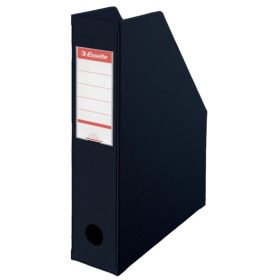   Iratpapucs 7cm, PVC/karton összehajtható Esselte Vivida fekete