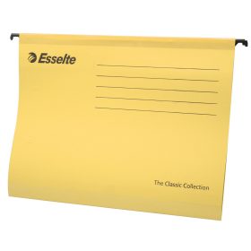 Függőmappa A4, karton Esselte Classic 90314, sárga