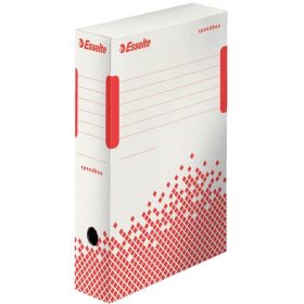   Archiváló doboz A4, 100mm, újrahasznosított karton Esselte Speedbox fehér