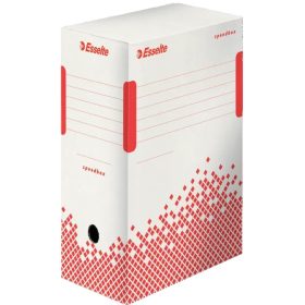   Archiváló doboz A4, 150mm, újrahasznosított karton Esselte Speedbox fehér