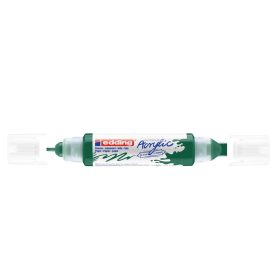   Akril marker 2-3mm, és 5-10mm, 3D kétvégű Edding 5400 moha zöld