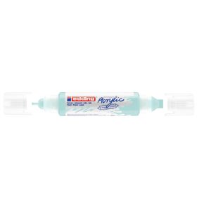   Akril marker 2-3mm, és 5-10mm, 3D kétvégű Edding 5400 pasztellkék