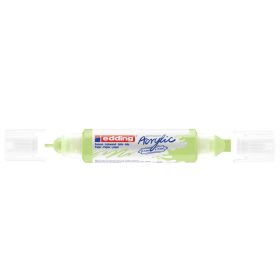   Akril marker 2-3mm, és 5-10mm, 3D kétvégű Edding 5400 pasztellzöld