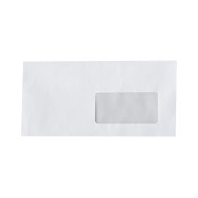   Boríték LC6/5 szilikonos bélésnyomott jobb ablakos 45x90mm 114x229mm J28A20 Bluering® fehér