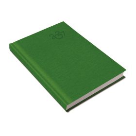   Határidőnapló Amigo A/5, napi fehér lapokkal technozöld Realsystem 2027.