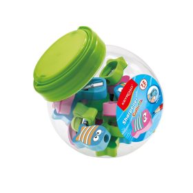   Hegyező 1 lyukú 72 db/display Keyroad Funnyfish vegyes színek