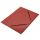 Gumis mappa A4, 400g. karton Glossy piros