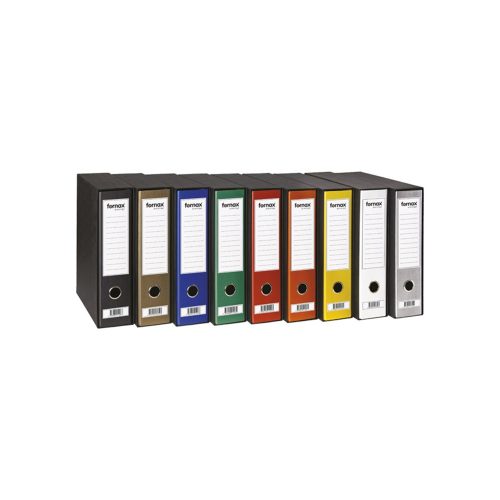 Tokos iratrendező A4, 8cm, Fornax Prestige fehér