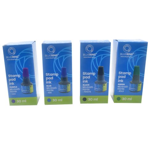 Bélyegzőfesték 30ml, Bluering® Flower lila