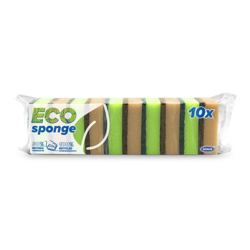 Mosogatószivacs 10 db/csomag Bonus B040