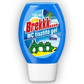 WC tisztító gél utántöltő 100 ml Brekk kék