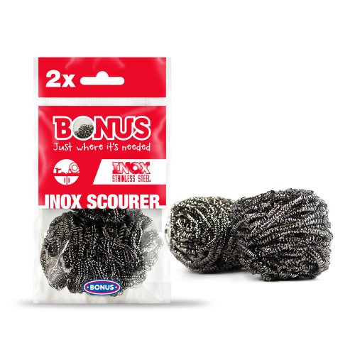 Fém dörzsi spirál 2 db/csomag Bonus Inox_B088