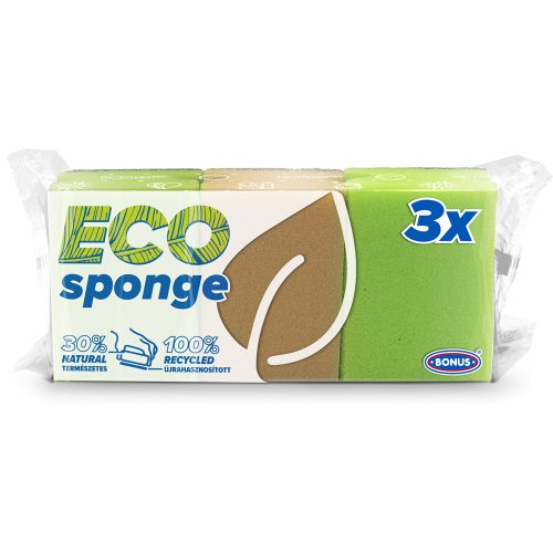 Mosogatószivacs 3 db/csomag formázott Bonus B019
