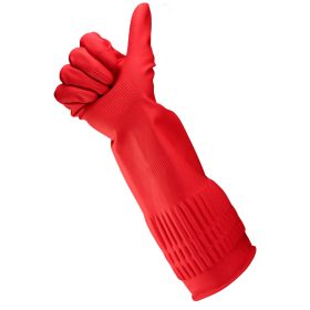   Gumikesztyű extra hosszú 38 cm-es hossz M HoReCa Bonus+ B050