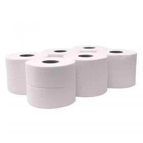   Toalettpapír 2 rétegű közületi átmérő: 23 cm 6 tekercs/karton Millena fehérített