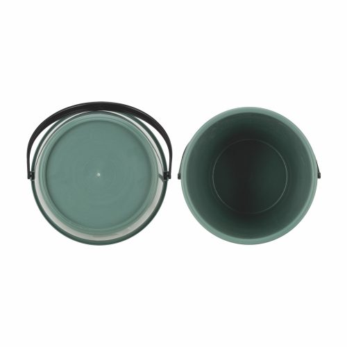 Vödör 5 literes műanyag fedél nélkül zöld