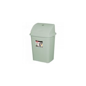   Szemeteskuka billenő fedéllel műanyag 9 literes szürke UP116