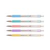 Golyóstoll 0,7mm, pasztell sárga test, Zebra F-301, írásszín kék