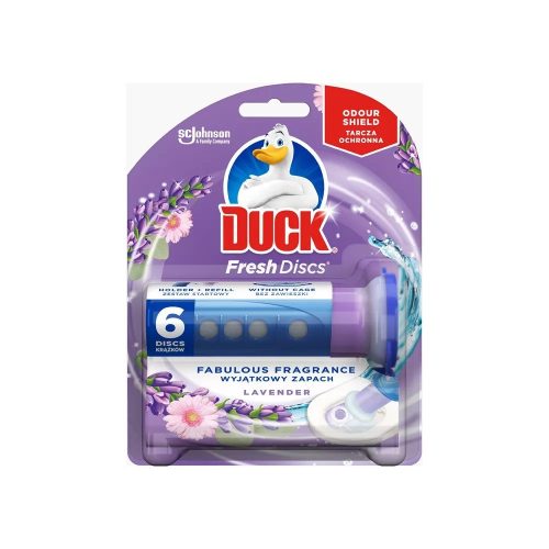 WC öblítő korong zselés 36 ml Fresh Discs Duck® Levendula