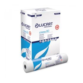   Orvosi papírlepedő 2 réteg 216 lap/60 cm/80 m/tekercs 6 tekercs/karton Strong 80 Lucart_870072U fehér