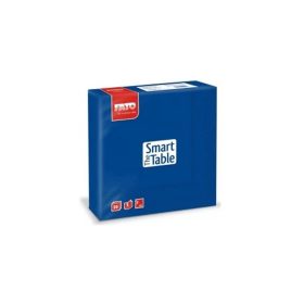   Szalvéta 2 rétegű 1/4 hajtású 33 x 33 cm 50 lap/csomag Smart Table Fato_82622100 sötétkék