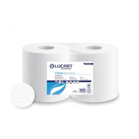   Ipari törlő 2 rétegű kitéphető dudával átmérő: 25 cm 800 lap/tekercs 2 tekercs/karton Strong 800/240CF Lucart_852345J