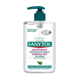Kéz- és bőrfertőtlenítő gél pumpás 250 ml Sanytol