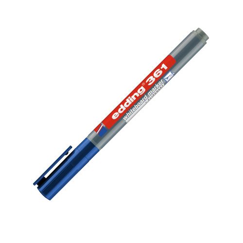 Táblamarker 1mm, kerek Edding 361 kék