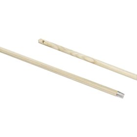 Felmosónyél / partvis nyél fa 140 cm fém menetes véggel