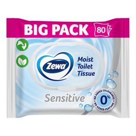 Toalettpapír nedves 80 lap/csomag Zewa Sensitive