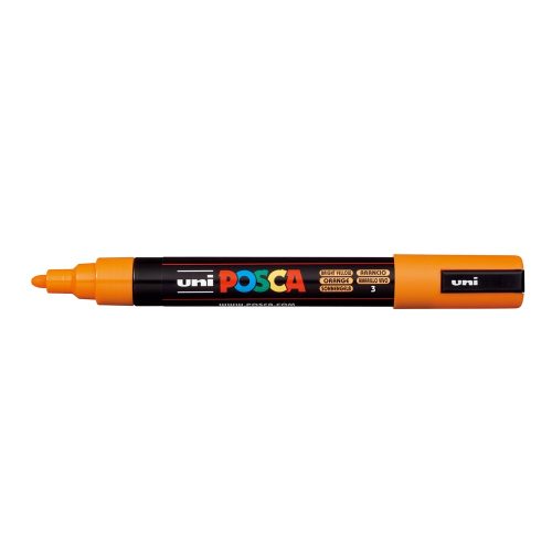 Dekormarker 1,8-2,5mm, Uni Posca PC-5M ragyogó sárga
